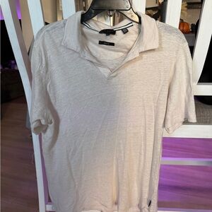 Ted Baker London Men's Light Cream Polo Shirt